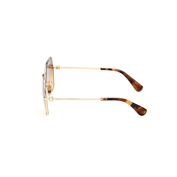 MAXMARA JEWEL MM0035-H GOLD GRADIENT SUNGLASSES - Picture 4 of 7